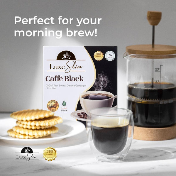 Luxe Slim Caffé Black