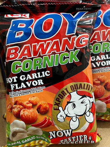 Boy Bawang Cornick Hot Garlic Flavor