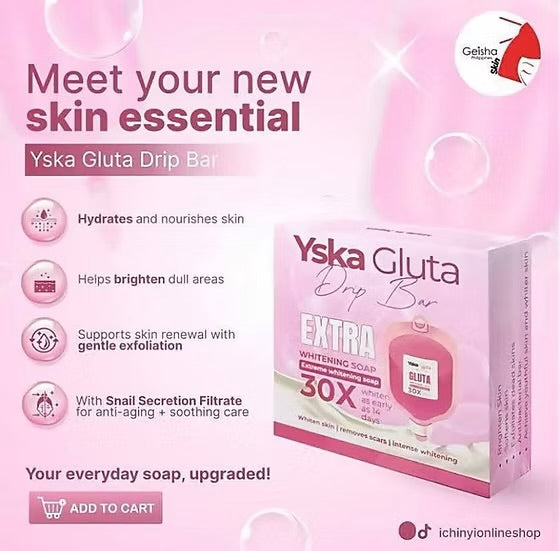 Yska Gluta Drip Bar Soap | 70G
