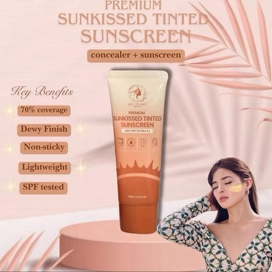 Ms. Tsung Essentials Sunkissed Tinted Sunscreen SPF 50 PA+++