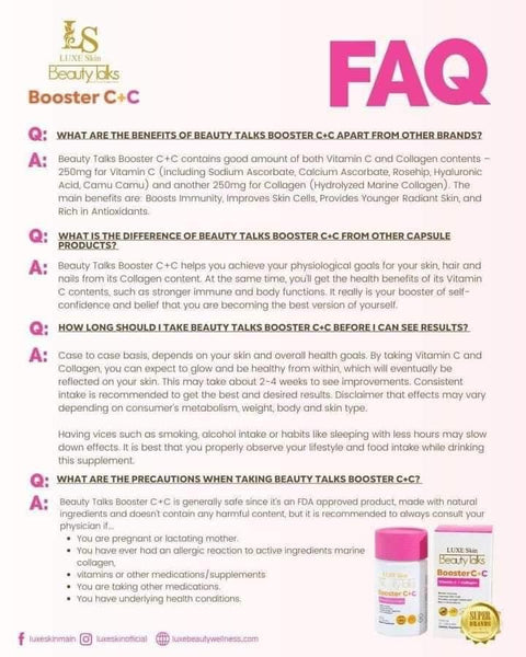 Luxe Organix Beauty Talks Booster C