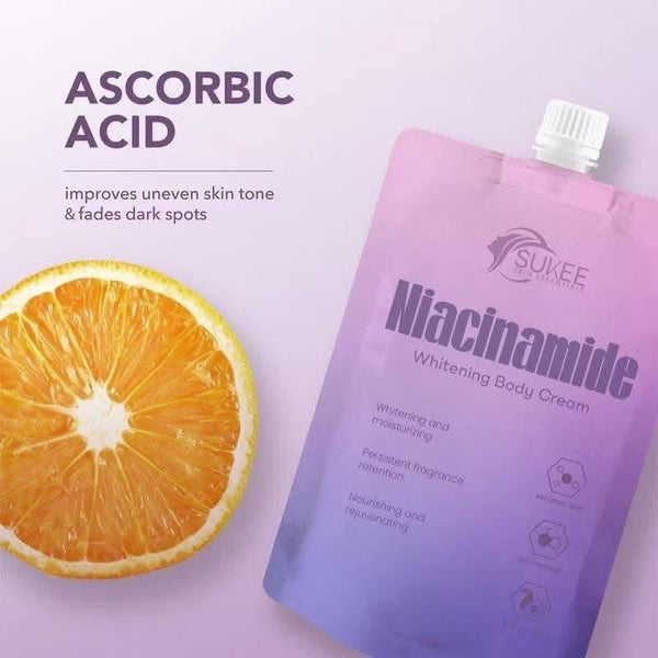Sukee Niacinamide Whitening Body Cream