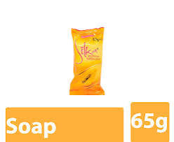 Silka Whitening Papaya Soap Sachet 65g