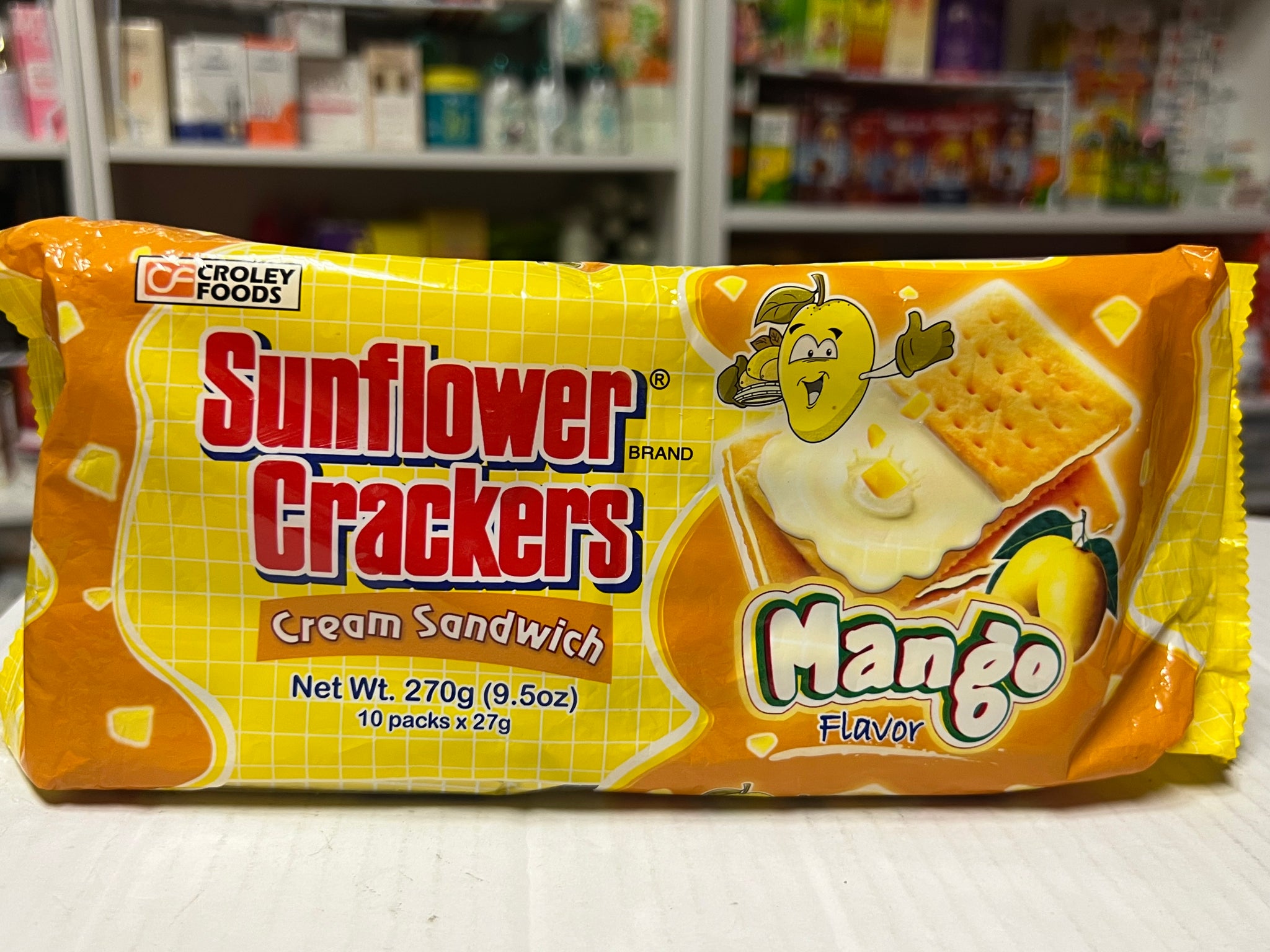 Sunflower Crackers Mango Flavor