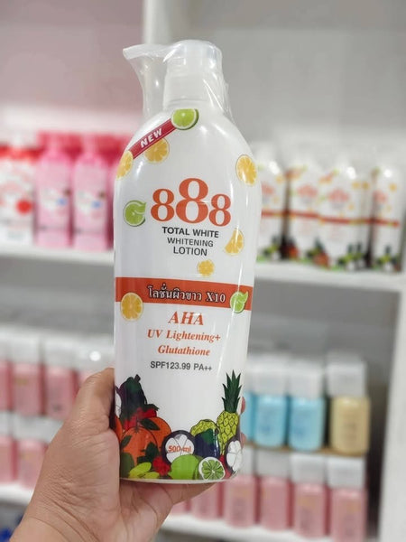 888 Total White Whitening Lotion