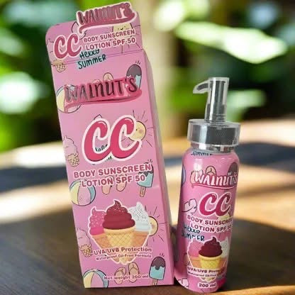 Walnut CC Body Sunscreen Lotion (SPF50 PA+++)