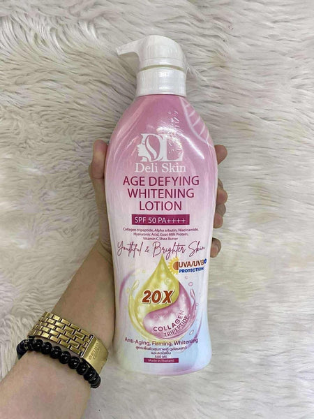 Deli Skin Age Defying   Whitening Lotion SPF 50