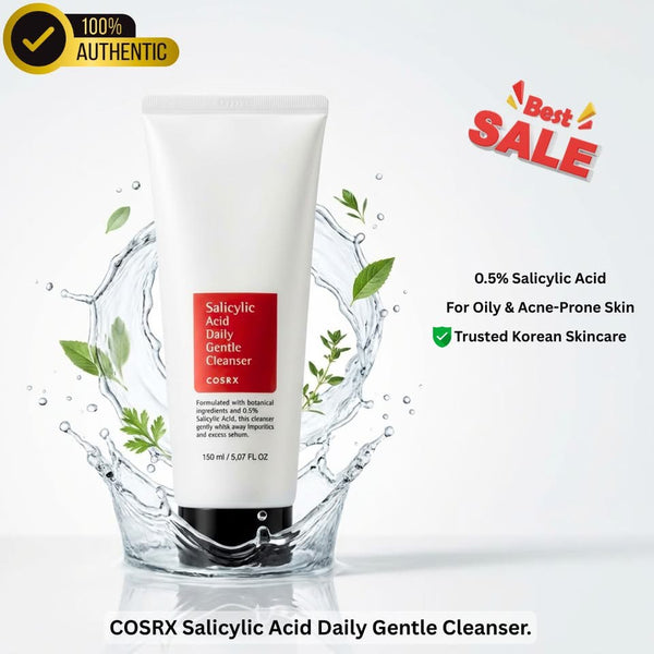 𝗖𝗢𝗦𝗥𝗫 𝗦𝗮𝗹𝗶𝗰𝘆𝗹𝗶𝗰 𝗔𝗰𝗶𝗱 𝗗𝗮𝗶𝗹𝘆 𝗚𝗲𝗻𝘁𝗹𝗲 𝗖𝗹𝗲𝗮𝗻𝘀𝗲𝗿 𝟭𝟱𝟬𝗺𝗹
