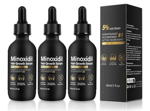KORMESIC Minoxidil 5% with Biotin Scalp Serum For Hair Loss