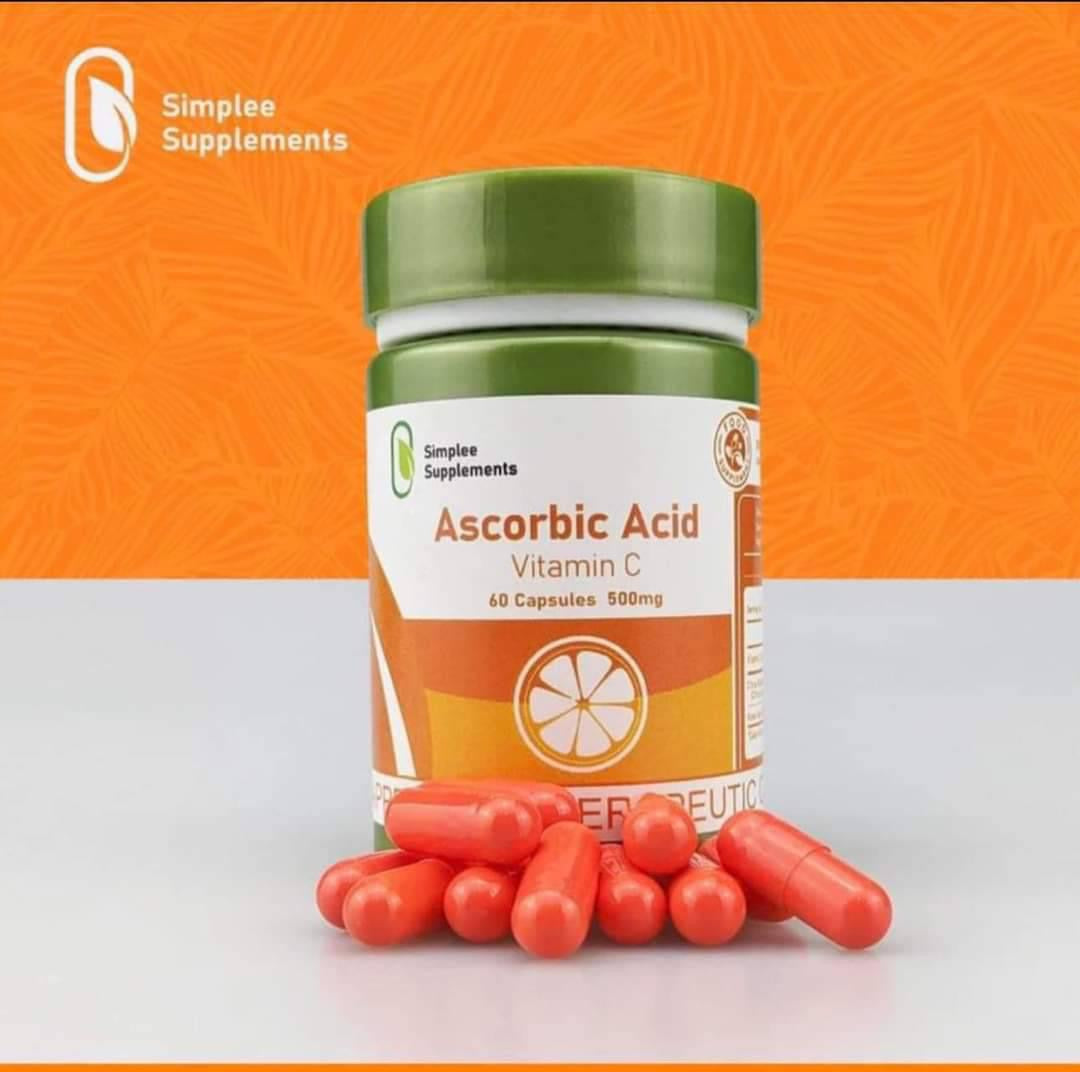 Ascorbic Acid Vitamin C by Simplee Supplements