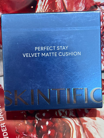 SKINTIFIC Cover All Perfect Stay Velvet Matte Cushion SPF35 PA++++ PETAL
