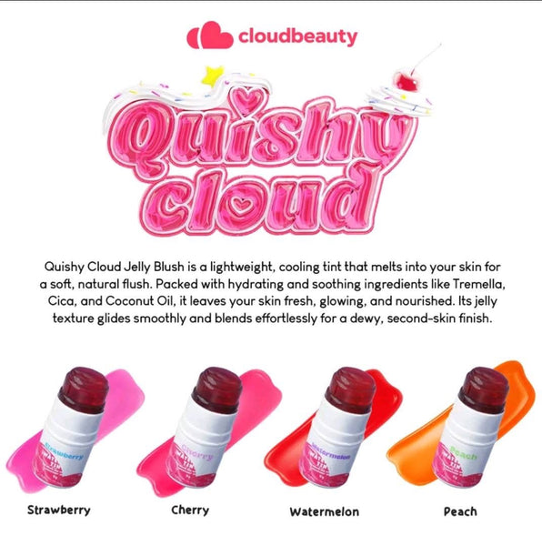 CLOUDBEAUTY Quishy Cloud Jelly Blush (Cherry)