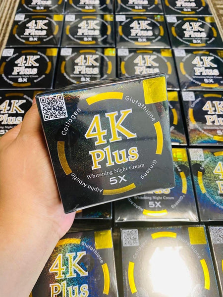 4K PLUS Whitening Night Cream