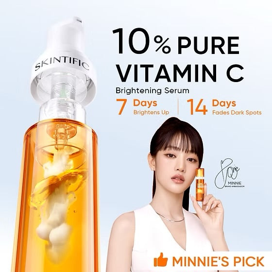Skintific 10% Pure Vitamin C Brightening Serum 1+1