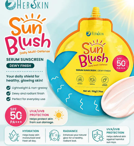 HerSkin Sunblush Serum Sunscreen