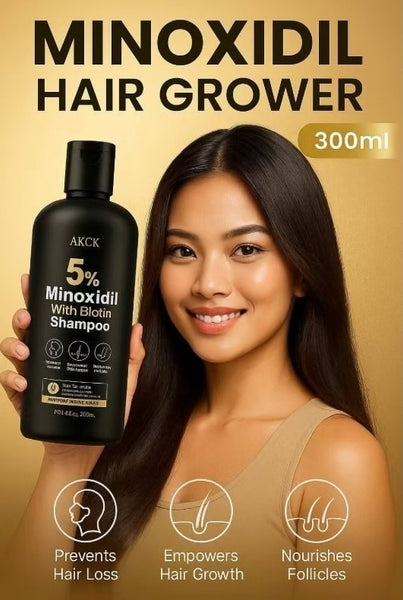 KORMESIC 5% Minoxidil With Biotin Shampoo 300ml