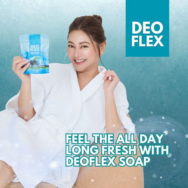 DEOFLEX Ice Cool Deodorant Soap