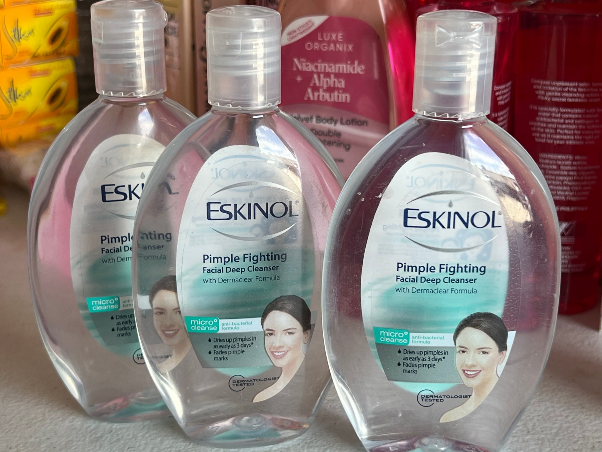 Eskinol deals pimple fighting