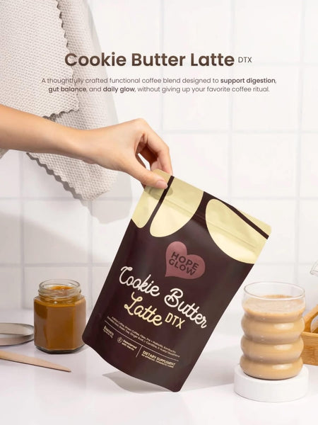 Hope Glow Glow Cookie Butter Latte
