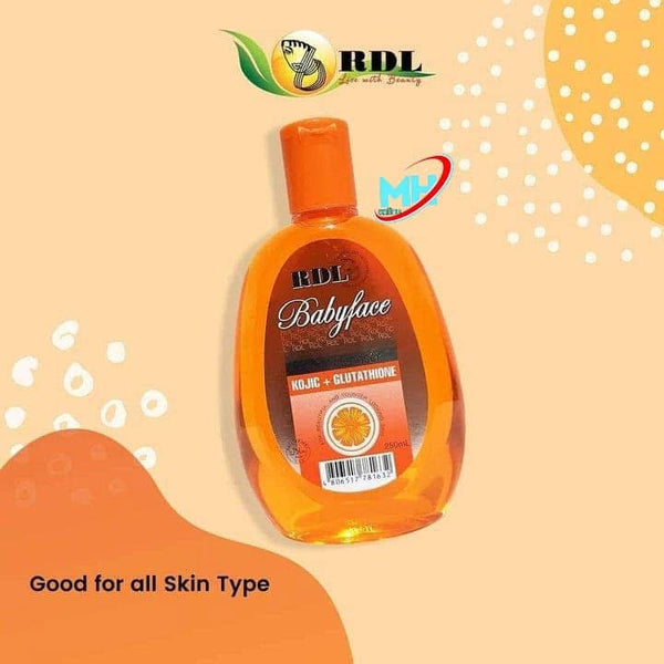 RDL Babyface Kojic + Glutathione Facial Cleanser 150mL