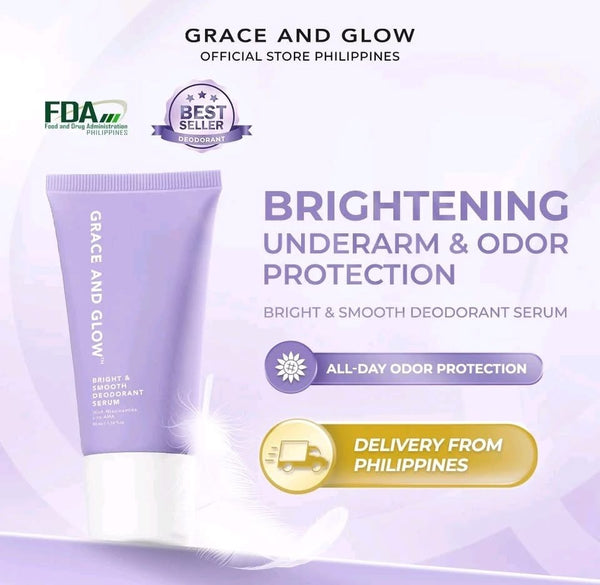 GRACE & GLOW Bright Smooth Deodorant Serum