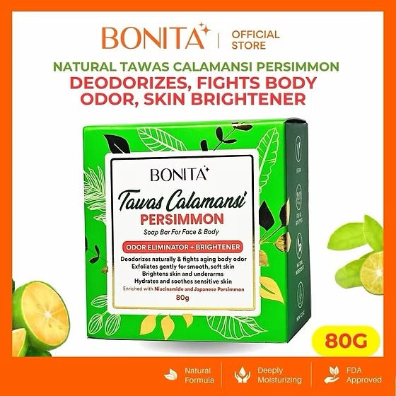 BONITA Tawas Calamansi Persimmon Soap |80g