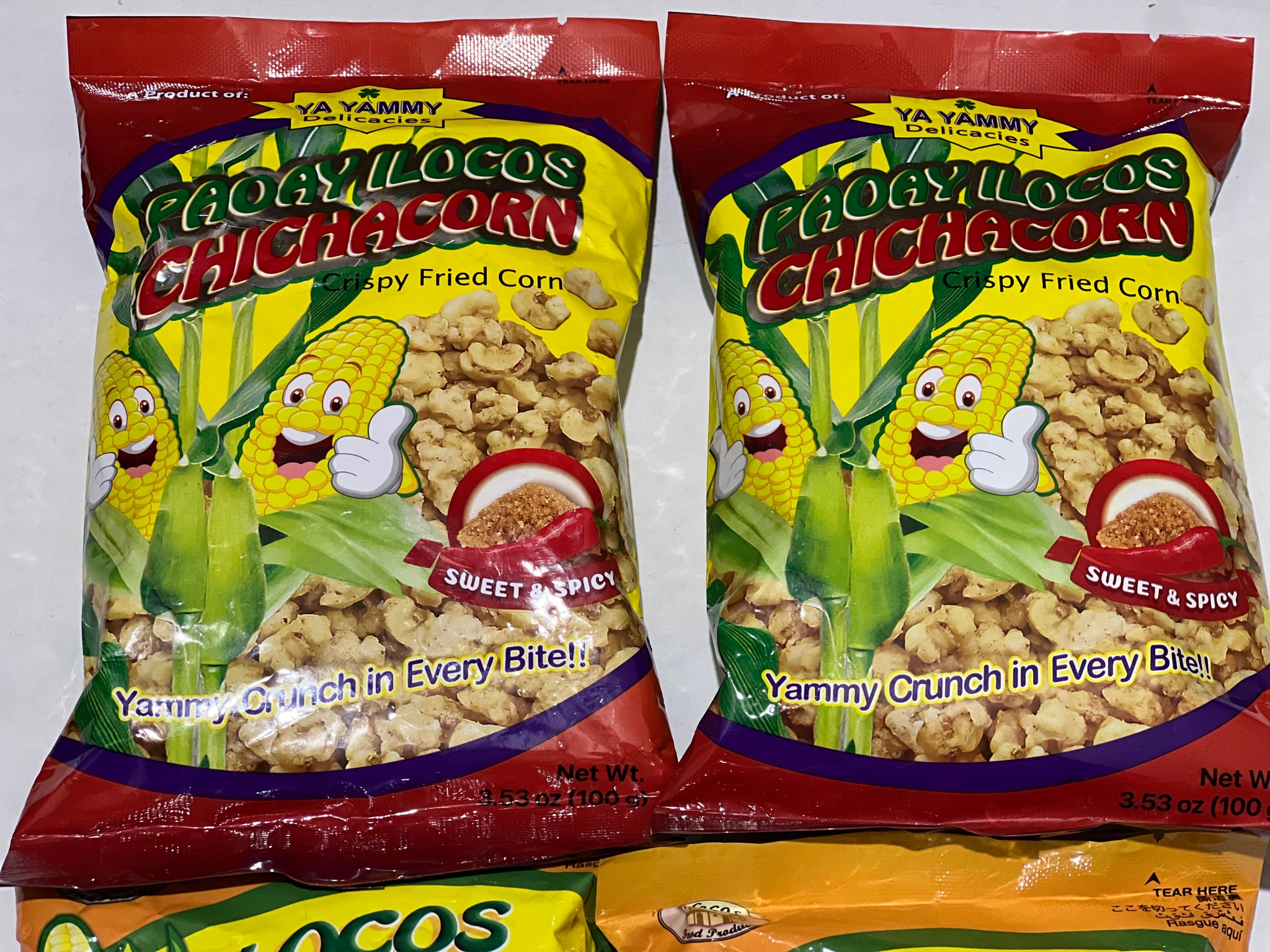 Ilocos Chichacorn Sweet and Spicy Flavor (medium pack)