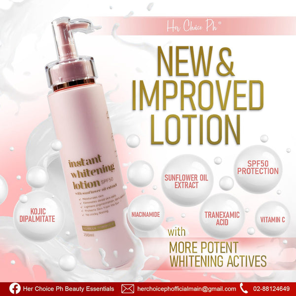 Her Choice Ph Instant Whitening Lotion