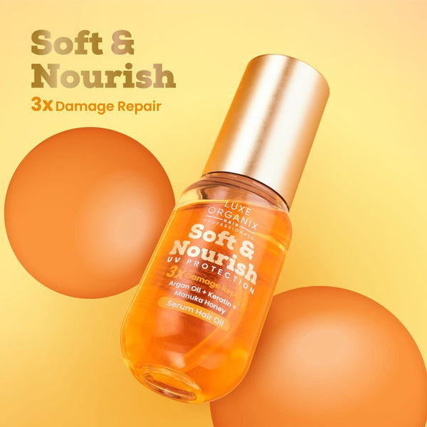 Luxe Organix Soft & Nourish Serum Hair Oil