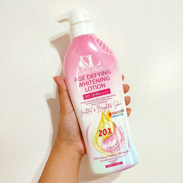 Deli Skin Age Defying   Whitening Lotion SPF 50