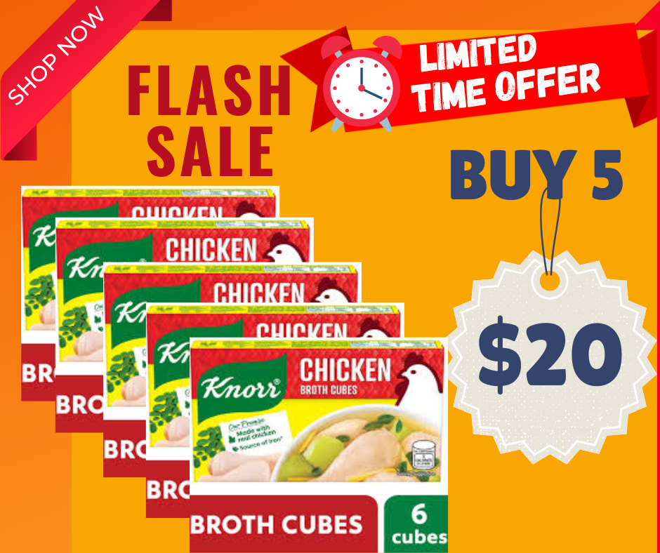 Knorr Chicken Cubes Bulk Buy ( Buy 5 packs for $20 )