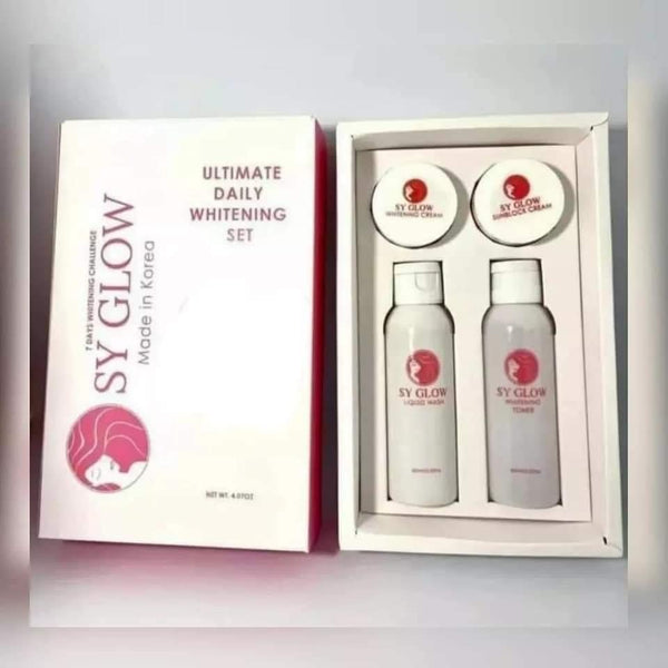 SY Glow Ultimate Daily Whitening Set