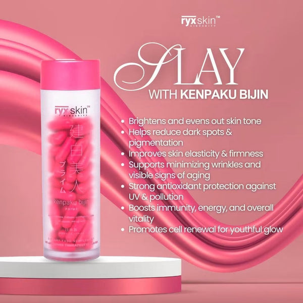 Ryx Skin Sinceriry Kenpaku Bijin Prime 62 capsules