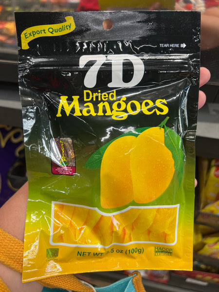 7D Dried Mangoes