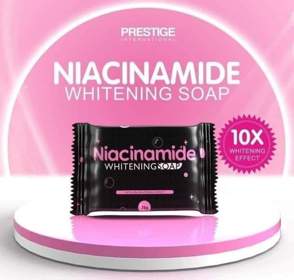 Prestige Niacinamide Whitening Soap 10X Whitening Effect 75g