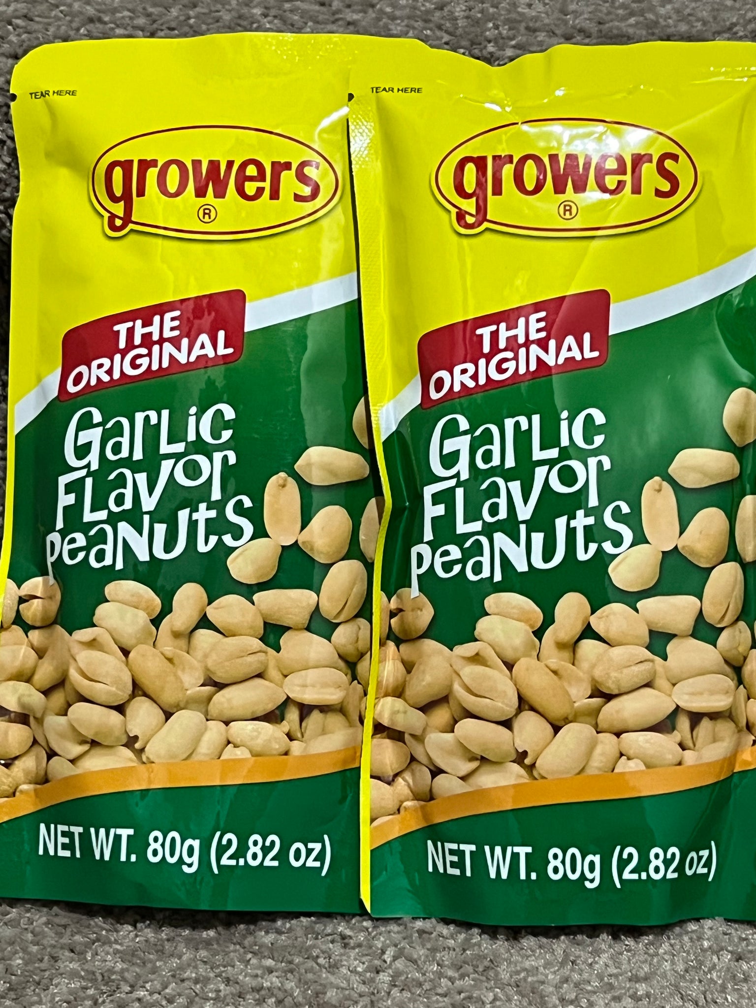 Growers Garlic Flavor Peanuts