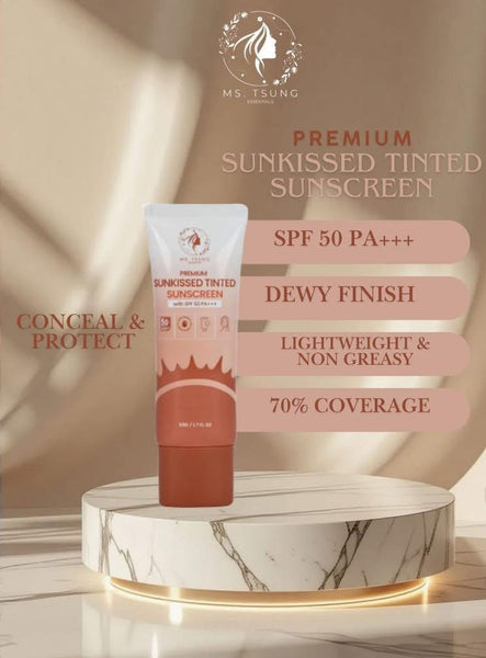 Ms. Tsung Essentials Sunkissed Tinted Sunscreen SPF 50 PA+++