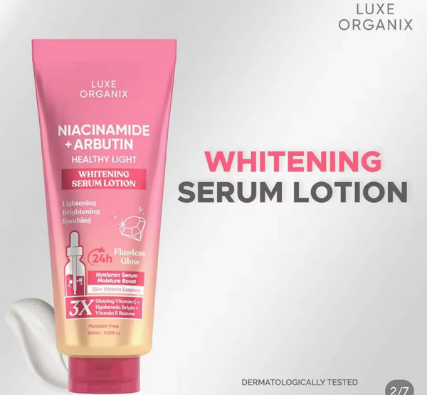 Luxe Organix Niacinamide + Arbutin Whitening Serum Lotion