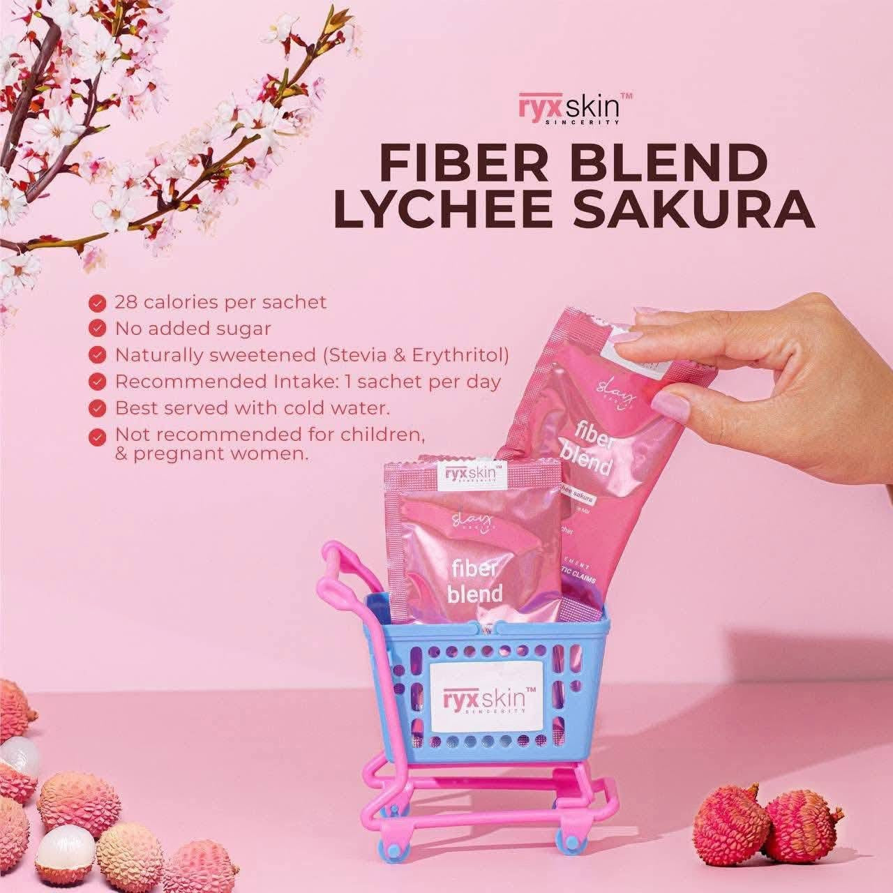 Ryx Fiber Blend Lychee Sakura