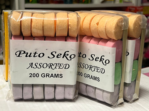 Puto Seko Rainbow Assorted