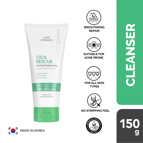 Luxe Organix Cica Rescue Calming Cleanser