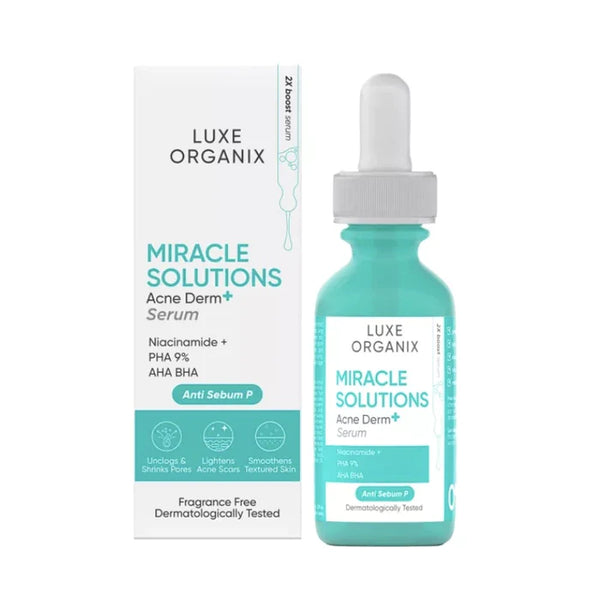 Luxe Organix Miracle Solutions Acne Derm+ Serum
