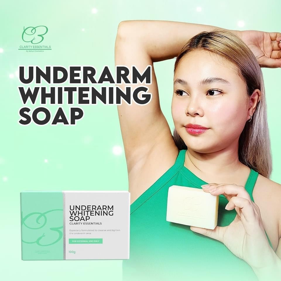 glutathione soap for underarms Clarity Essential Underarm Whitening Soap