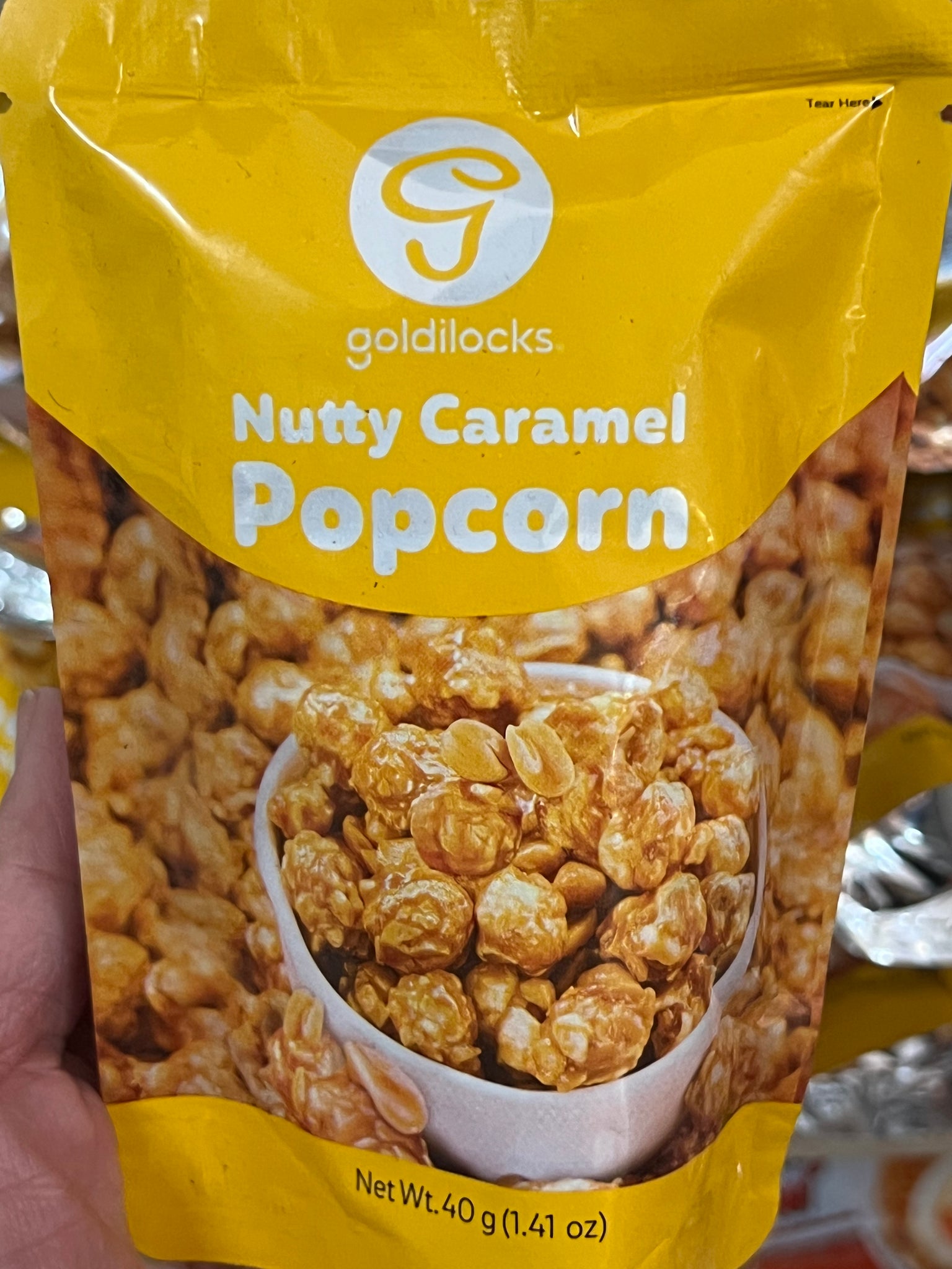 Goldilocks Nutty Popcorn