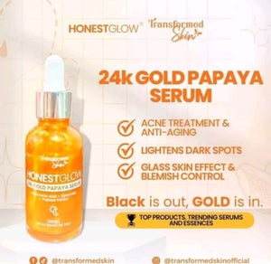 Honest Glow 24K Gold Papaya Serum