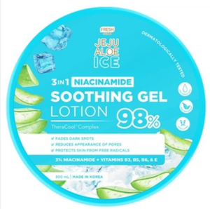 𝗙𝗿𝗲𝘀𝗵 𝗦𝗸𝗶𝗻𝗹𝗮𝗯 Jeju Aloe Ice 3 in 1  Niacinamide Soothing Gel Lotion