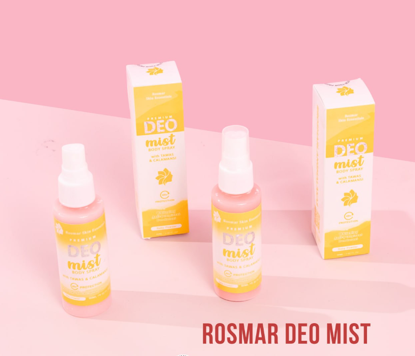 Rosmar Deo Mist Body Spray with Tawas and Calamansi