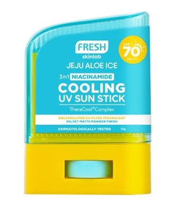 Fresh Skinlab Jeju Aloe Ice 3 in 1 Niacinamide Cooling UV Sun Stick 15g