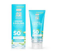 𝗙𝗿𝗲𝘀𝗵 𝗦𝗸𝗶𝗻𝗹𝗮𝗯 Jeju Aloe Ice 3 in 1 Niacinamide Cooling UV Sunscreen (50 mL)