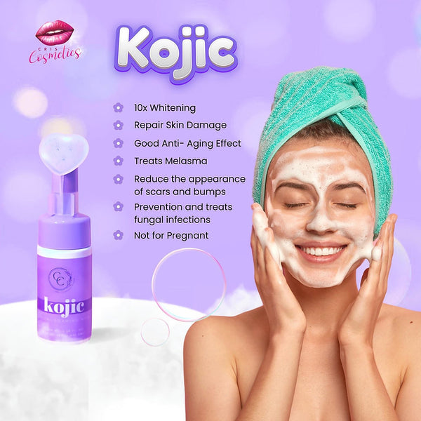 Kojic Facial Foaming Wash by Cris Cosmetics | 100ml